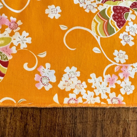 Heart Soul | Y2K Coconut Girl Orange Butterfly Cotton Blend Mini Skirt - Picture 4 of 8